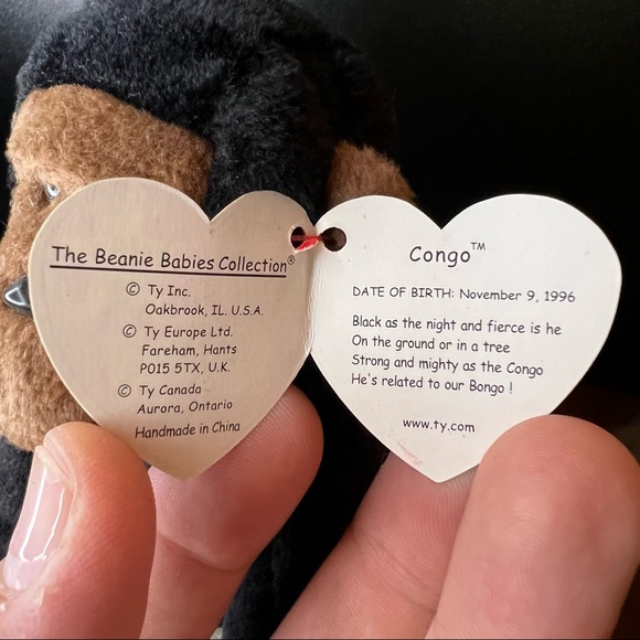 TY Beanie Babies Congo - Picture 8 of 8